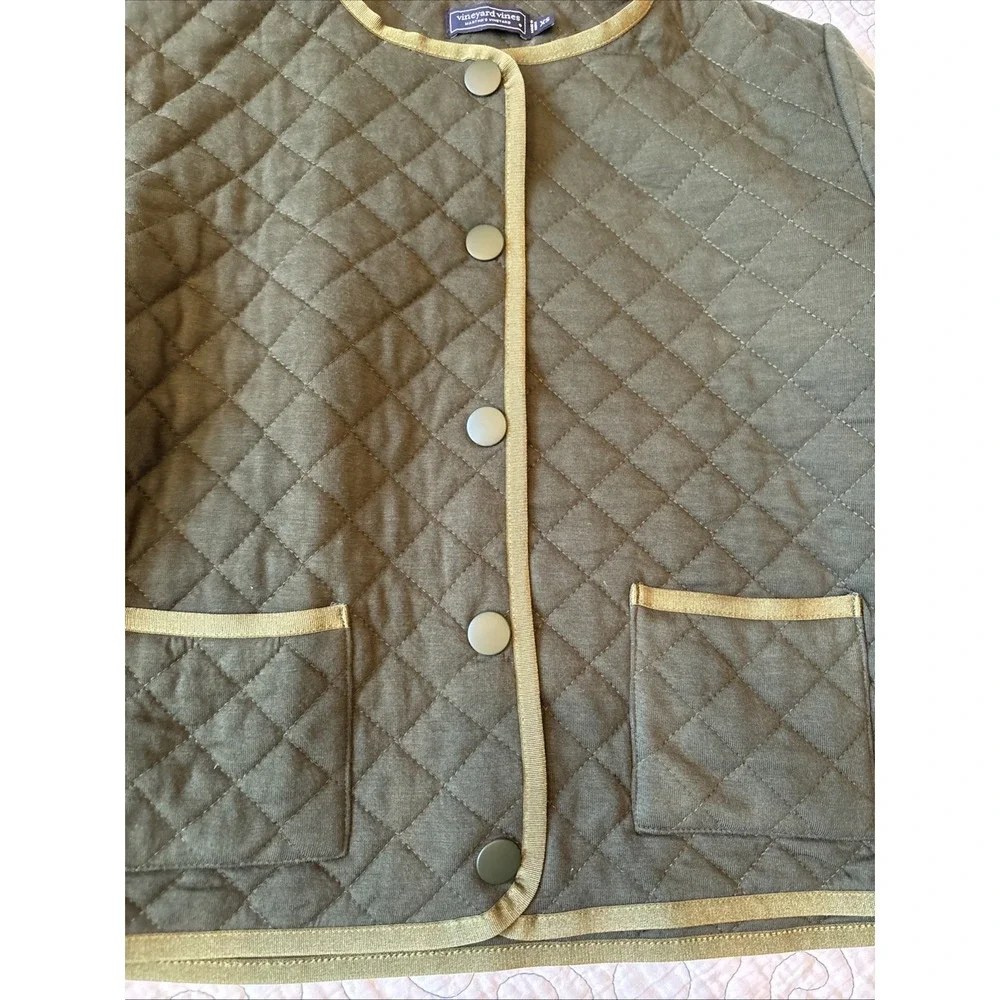 Vineyard Vines Size Xs Women's Lightweight Quilted‎ Barn Jacket New Without Tag